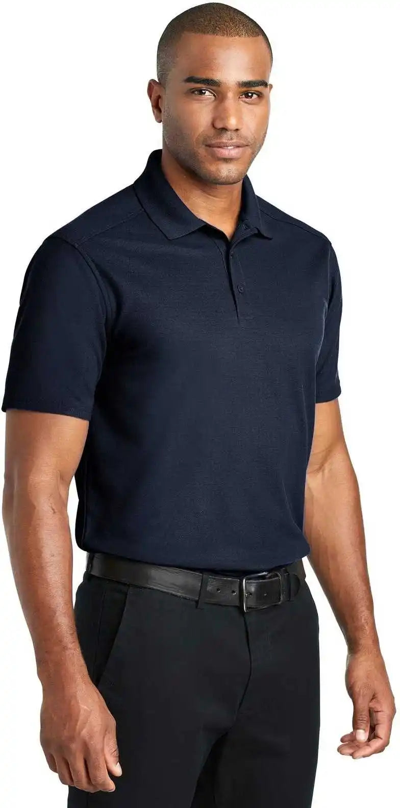 Port Authority K600 Ezperformance Pique Polo Navy