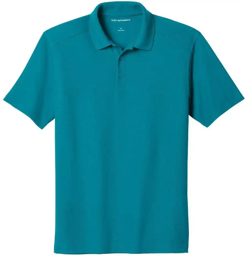Port Authority K600 Ezperformance Pique Polo Teal