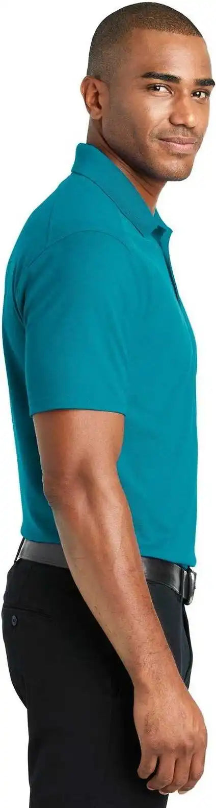 Port Authority K600 Ezperformance Pique Polo Teal