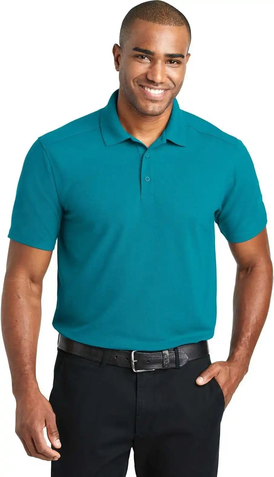 Port Authority K600 Ezperformance Pique Polo - Teal