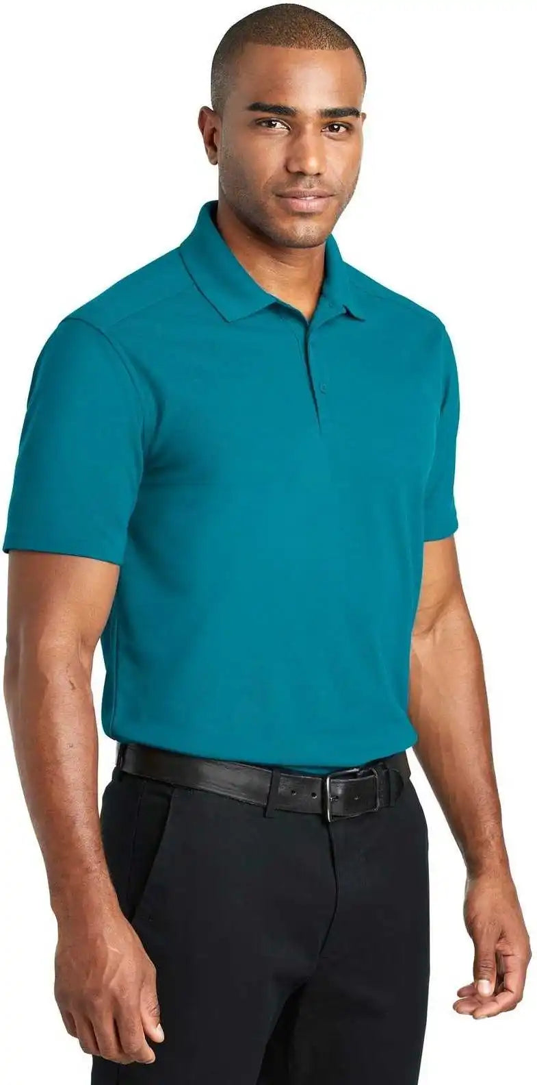 Port Authority K600 Ezperformance Pique Polo Teal