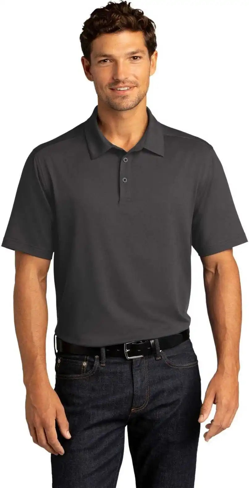 Port Authority K682 City Stretch Polo Graphite