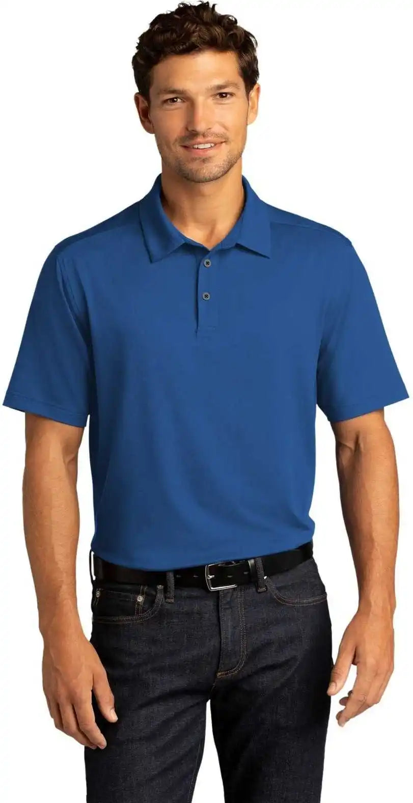 Port Authority K682 City Stretch Polo True Blue