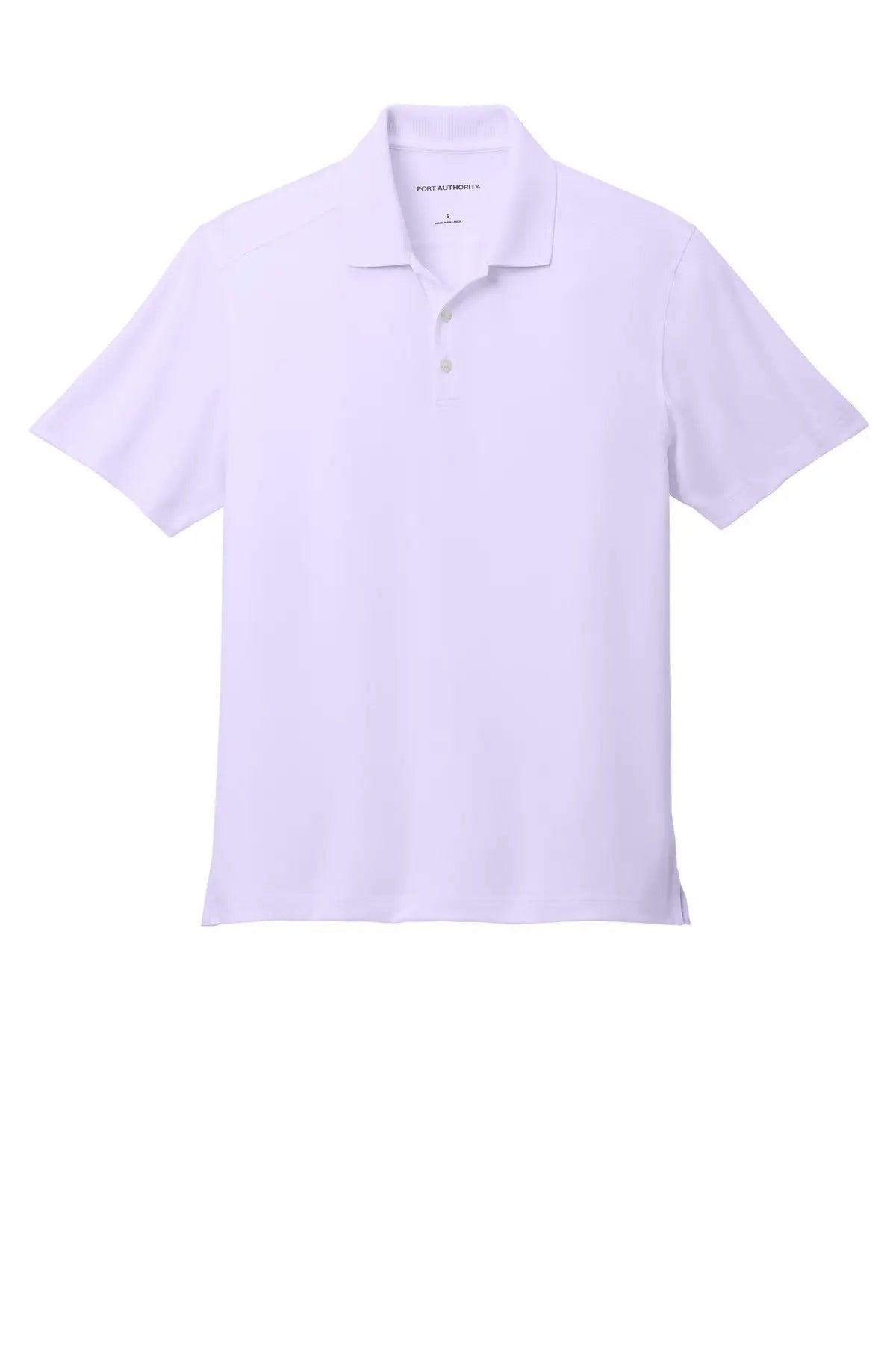 Port Authority K683 City Stretch Flat Knit Polo - Bright Lavender