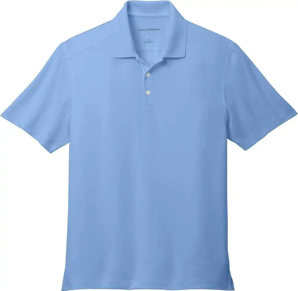 Port Authority K683 City Stretch Flat Knit Polo - Swissblue