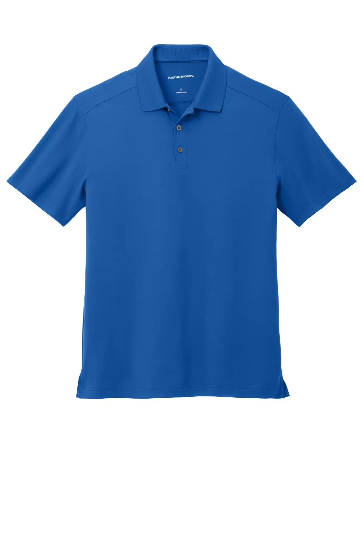 Port Authority K683 City Stretch Flat Knit Polo - True Blue