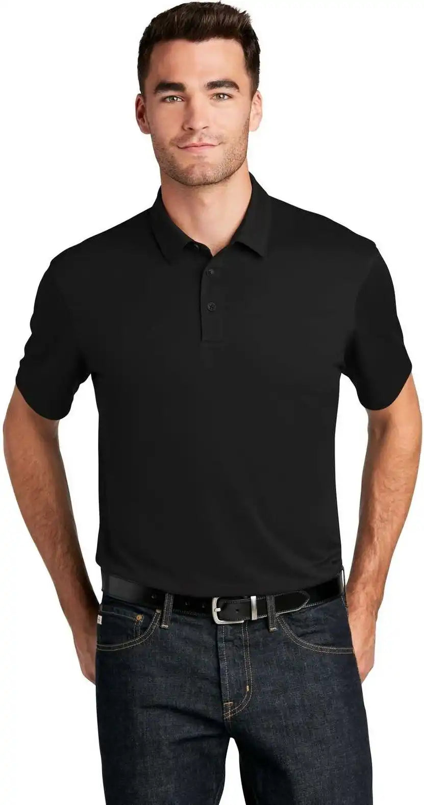 Port Authority K750 Uv Choice Pique Polo - Black