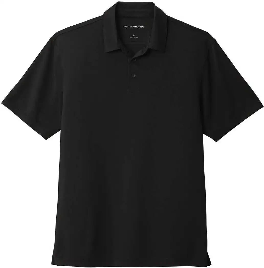 Port Authority K750 Uv Choice Pique Polo Black