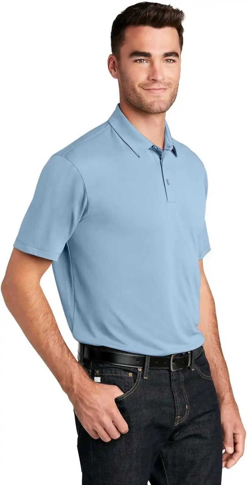 Port Authority K750 Uv Choice Pique Polo Cloud Blue