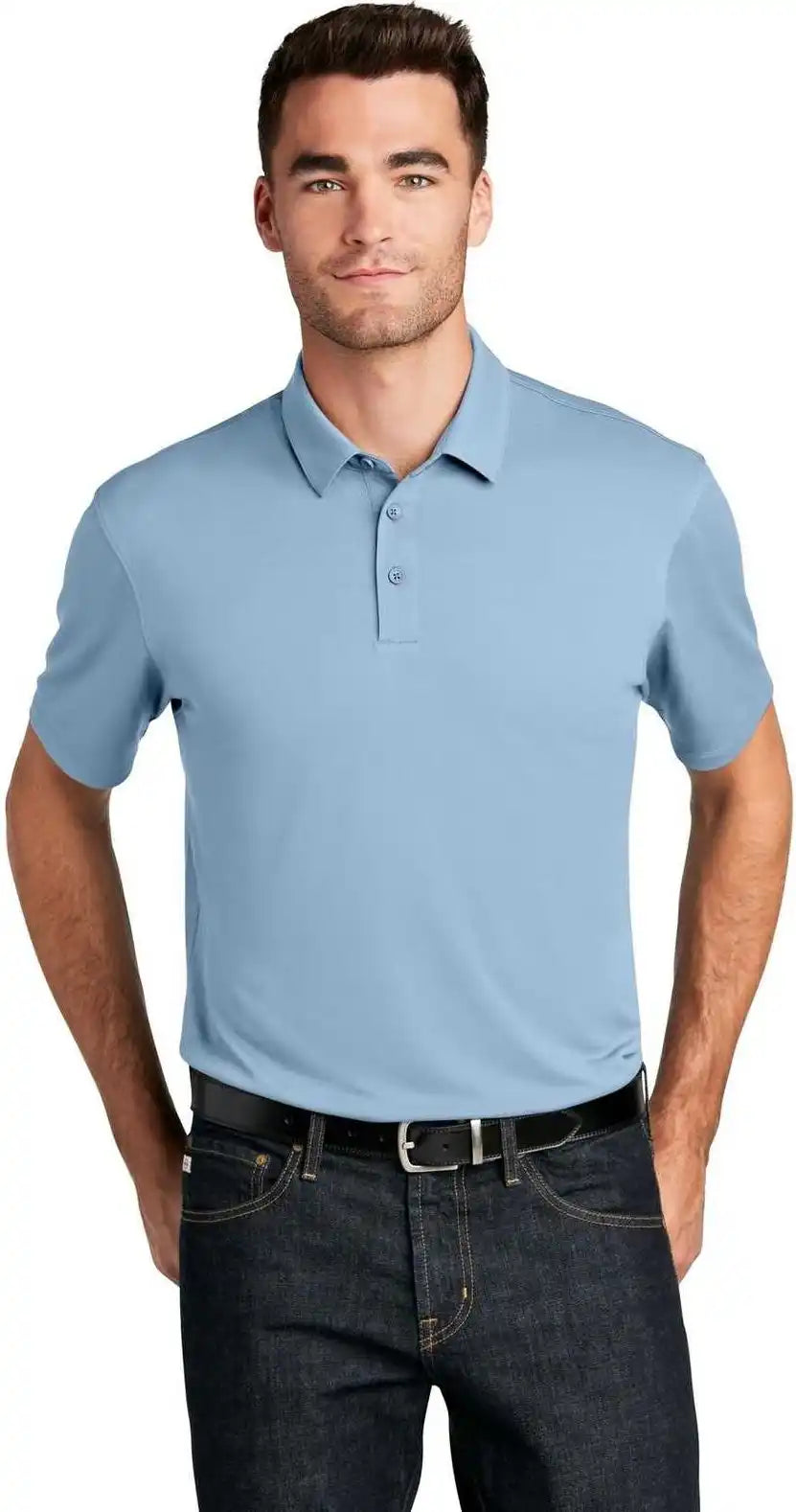 Port Authority K750 Uv Choice Pique Polo - Cloud Blue
