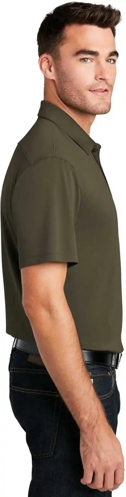 Port Authority K750 Uv Choice Pique Polo Deep Olive