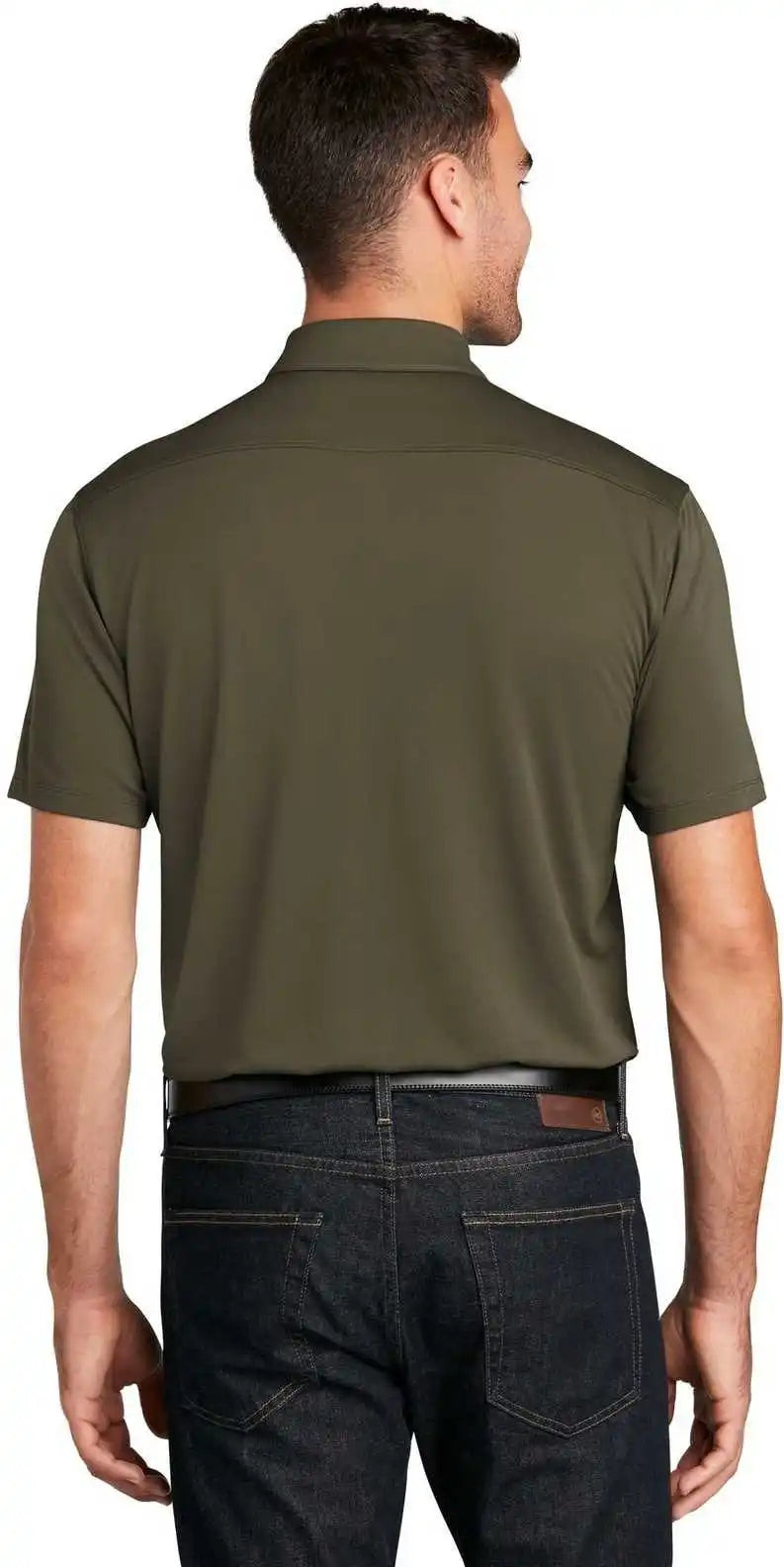 Port Authority K750 Uv Choice Pique Polo Deep Olive