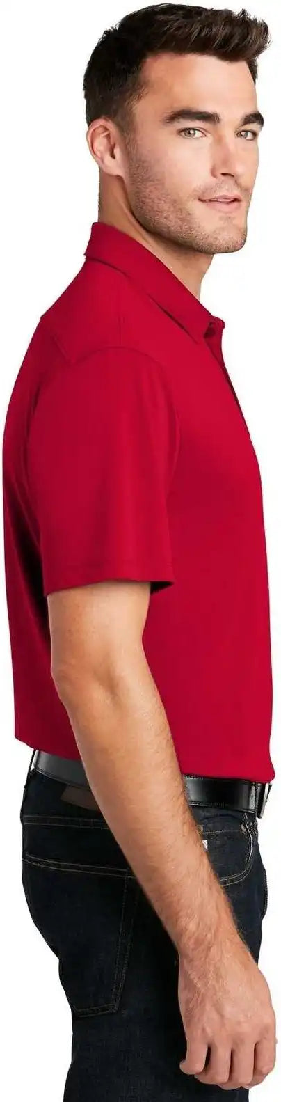 Port Authority K750 Uv Choice Pique Polo Rich Red