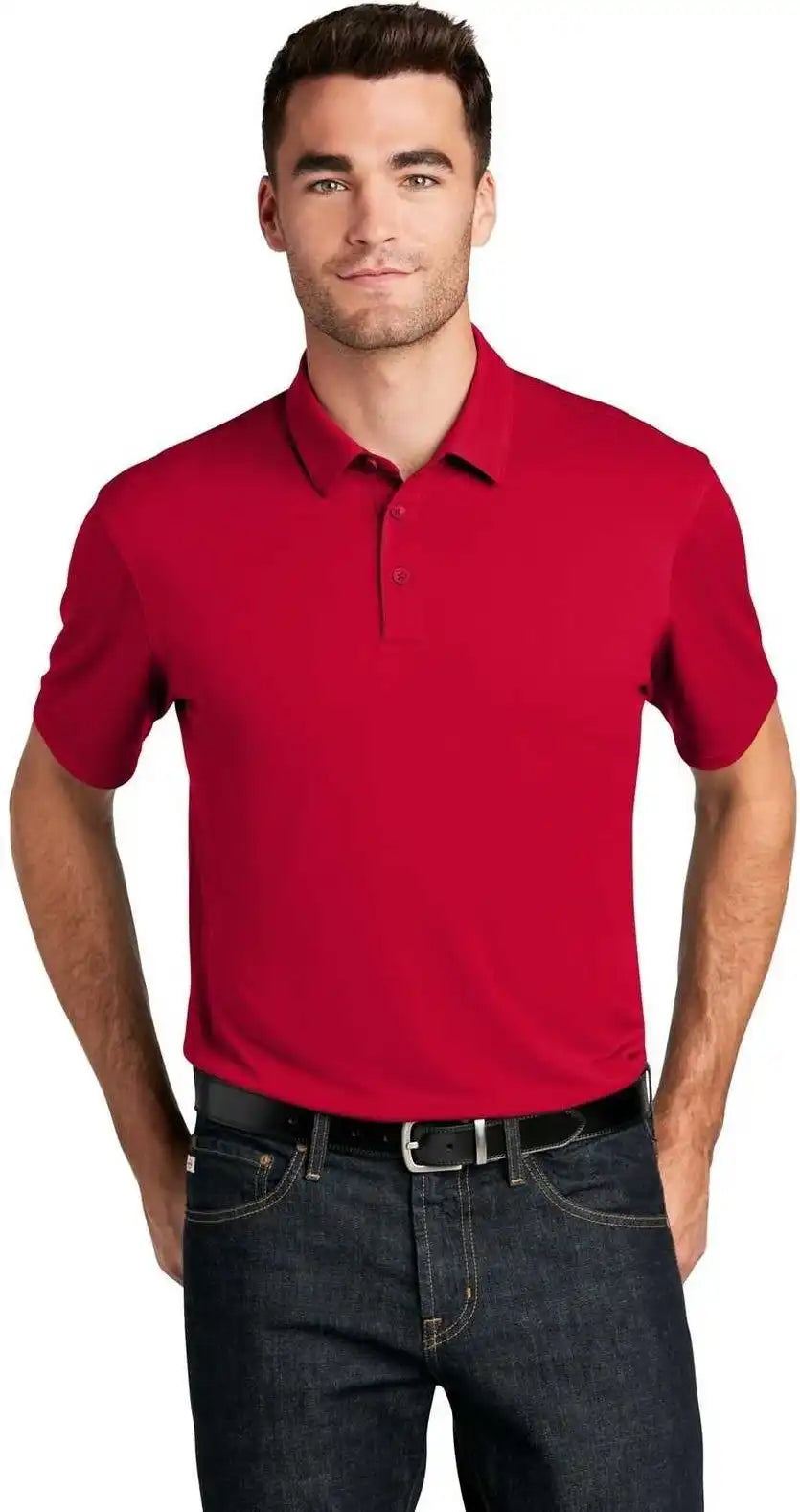 Port Authority K750 Uv Choice Pique Polo - Rich Red