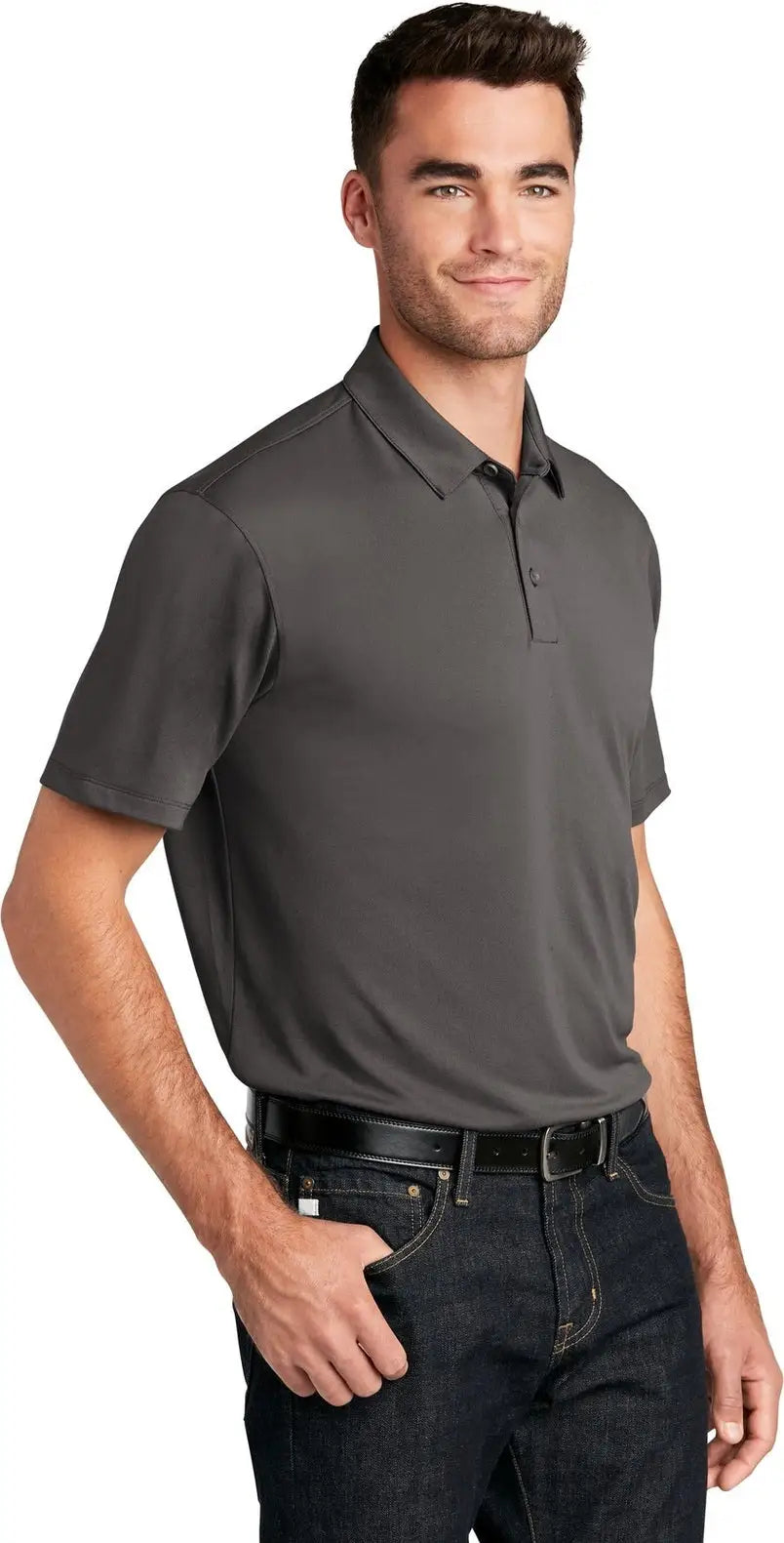 Port Authority K750 Uv Choice Pique Polo - Sterling Gray