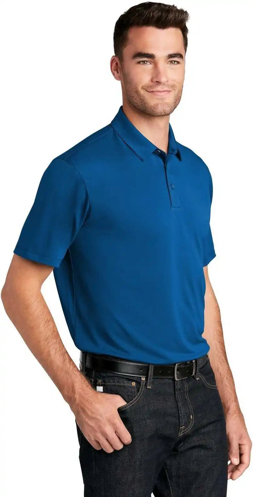 Port Authority K750 Uv Choice Pique Polo True Blue
