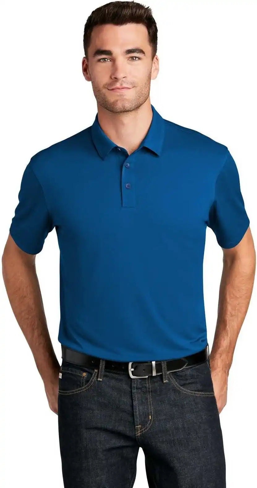 Port Authority K750 Uv Choice Pique Polo True Blue