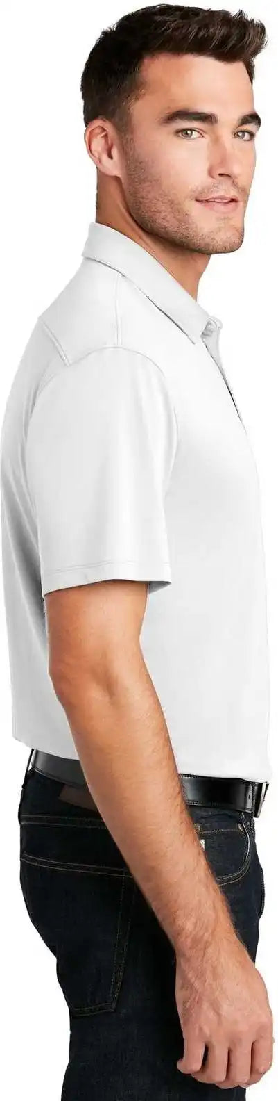 Port Authority K750 Uv Choice Pique Polo White