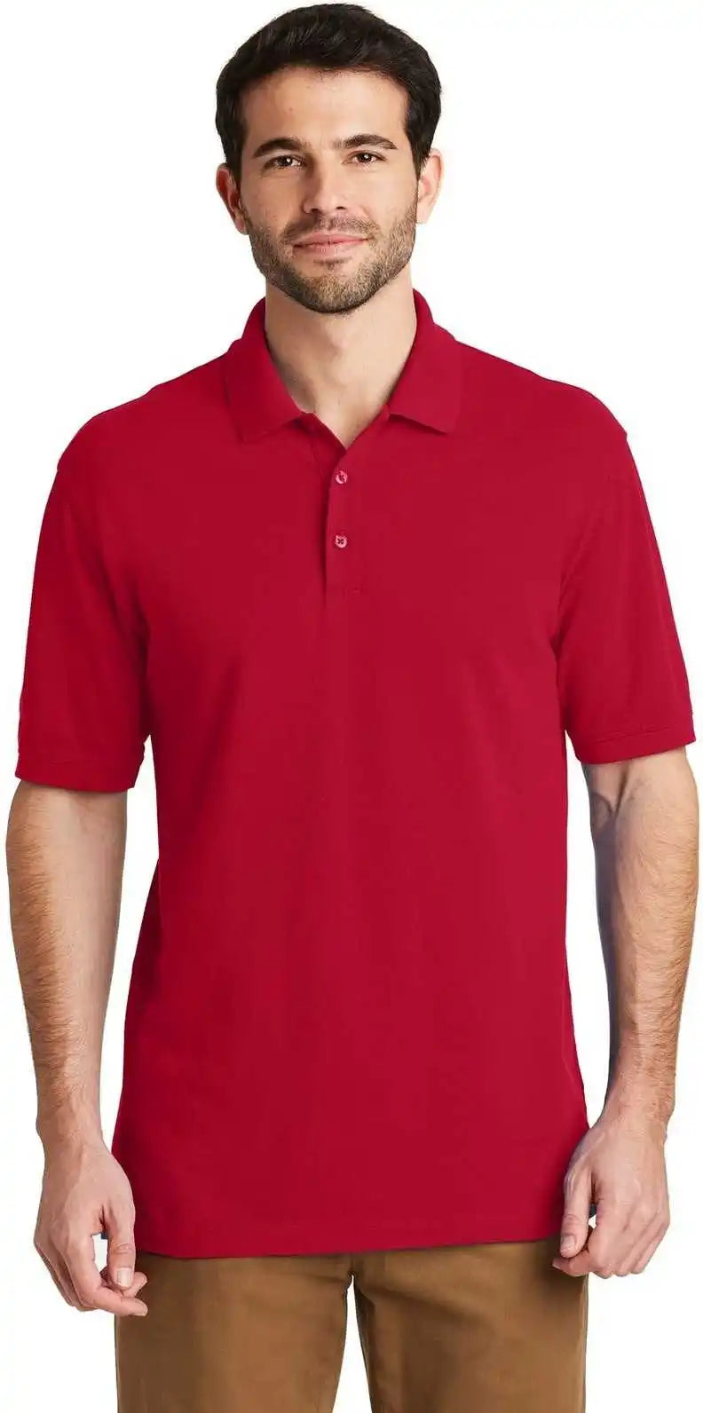 Port Authority K8000 Ezcotton Polo Apple Red