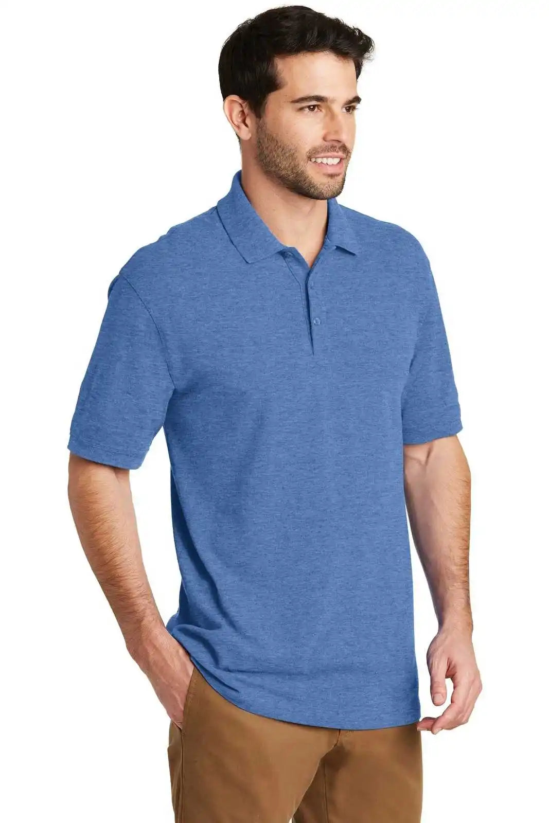 Port Authority K8000 Ezcotton Polo - Blue Heather