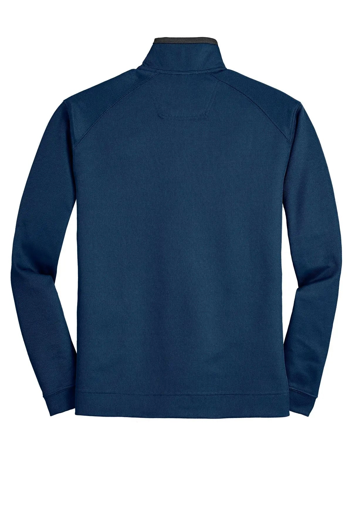 Port Authority K805 Vertical Texture 1/4-zip Pullover - Regatta Blue Iron Gray