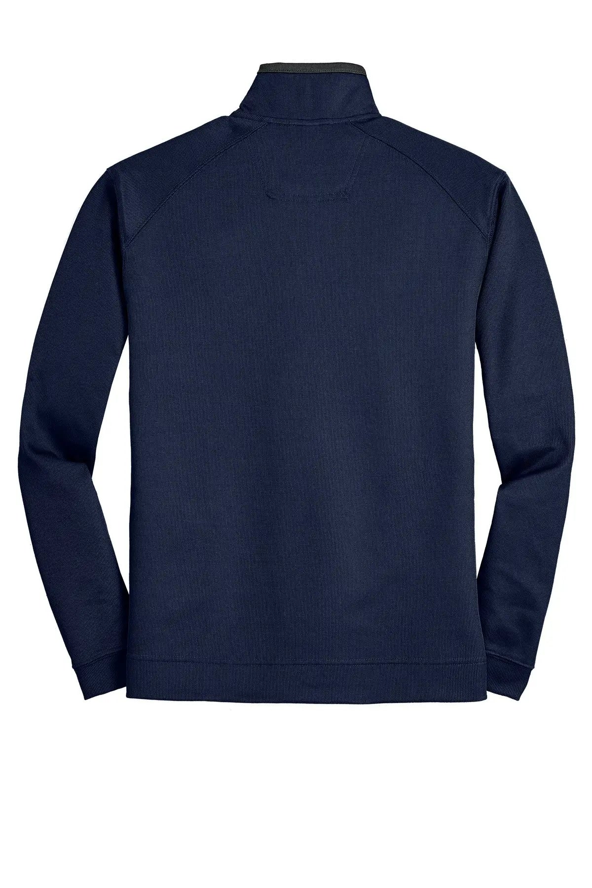 Port Authority K805 Vertical Texture 1/4-zip Pullover - True Navy Iron Gray