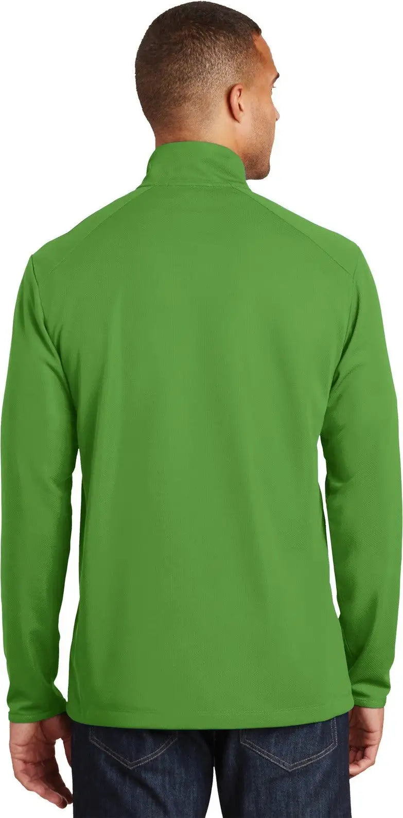 Port Authority K806 Pinpoint Mesh 1/2-zip - Treetop Green