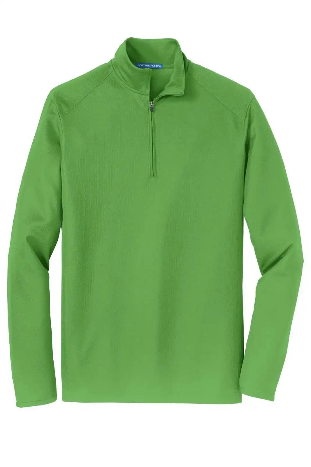 Port Authority K806 Pinpoint Mesh 1/2 Zip Treetop Green
