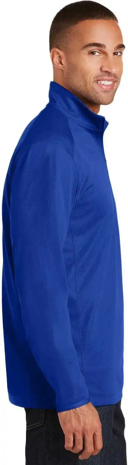 Port Authority K806 Pinpoint Mesh 1/2-zip - True Royal