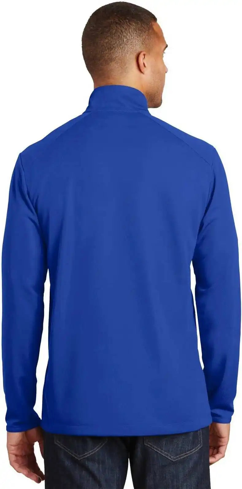 Port Authority K806 Pinpoint Mesh 1/2-zip - True Royal