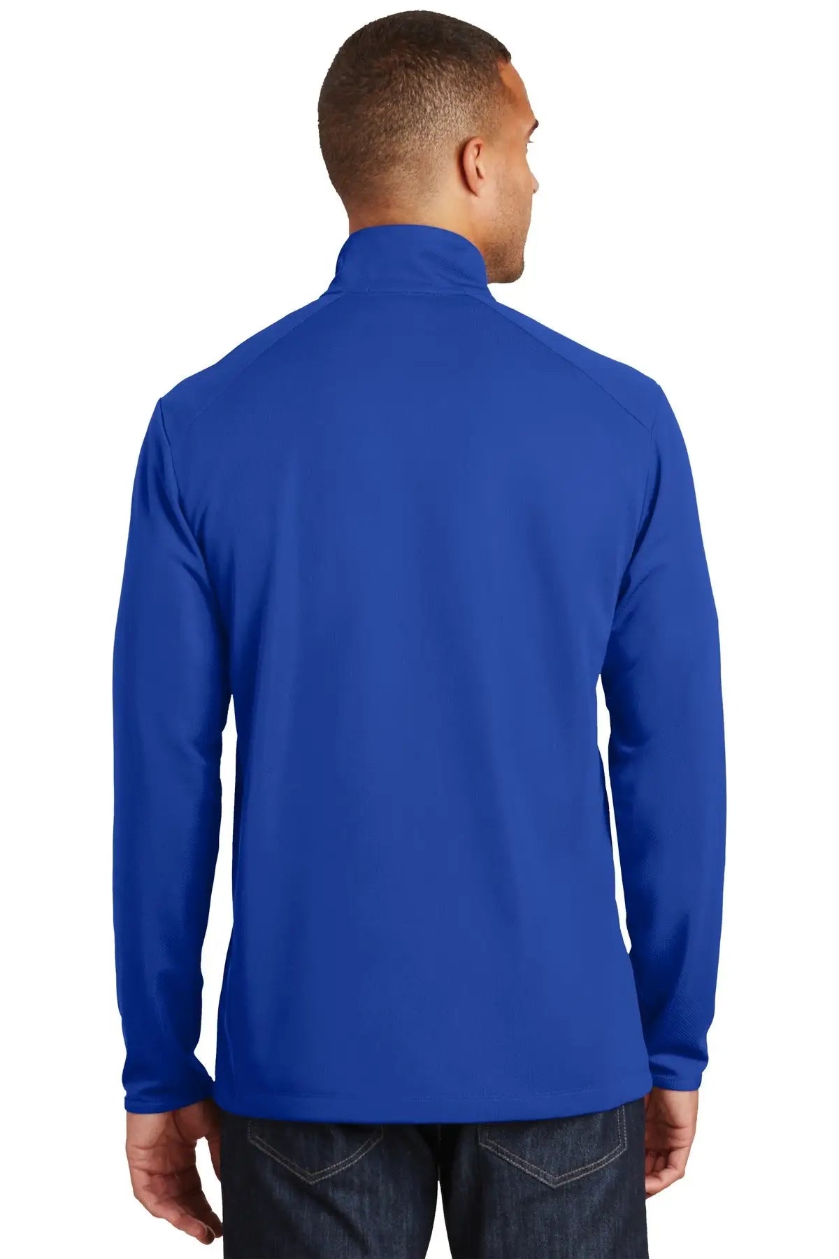 Port Authority K806 Pinpoint Mesh 1/2-zip - True Royal