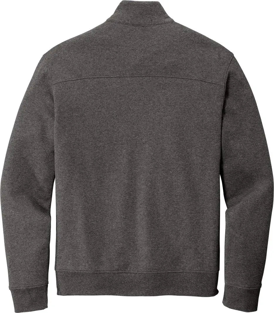 Port Authority K809 Interlock Full-zip - Charcoal Heather Medium Gray