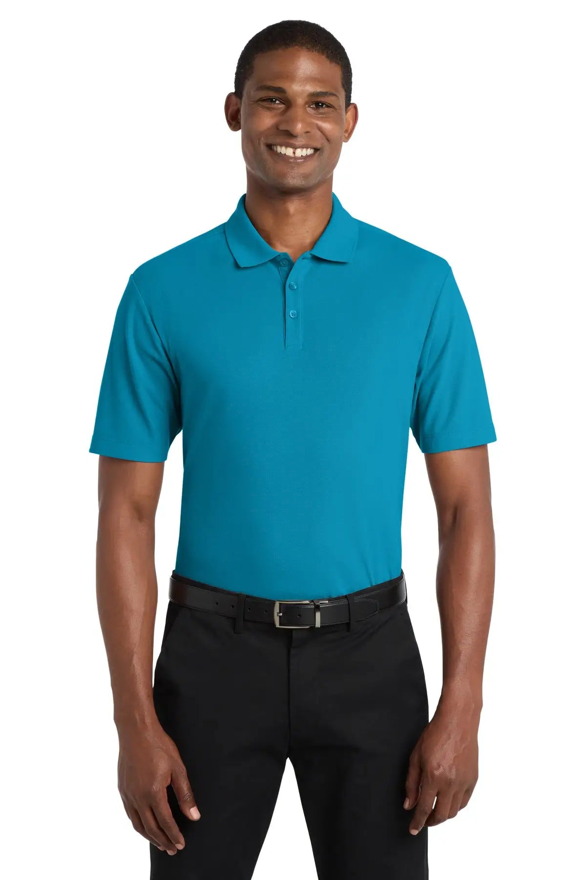 Port Authority K810 Superpro React Polo - Parcel Blue - Adult Xs