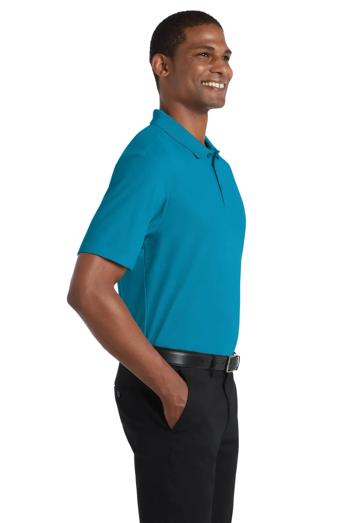 Port Authority K810 Superpro React Polo - Parcel Blue