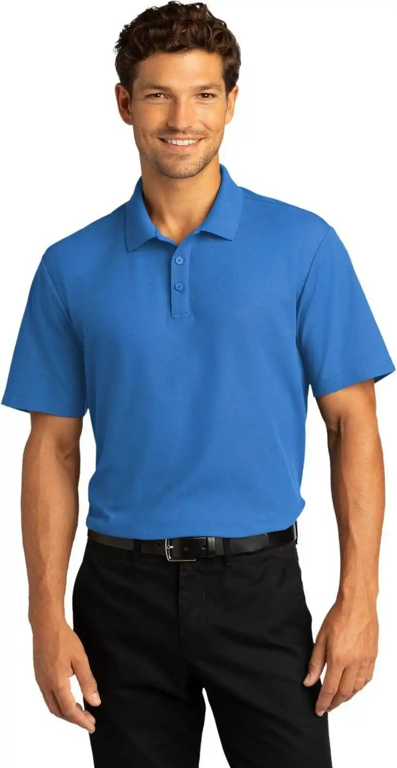 Port Authority K810 Superpro React Polo Strong Blue