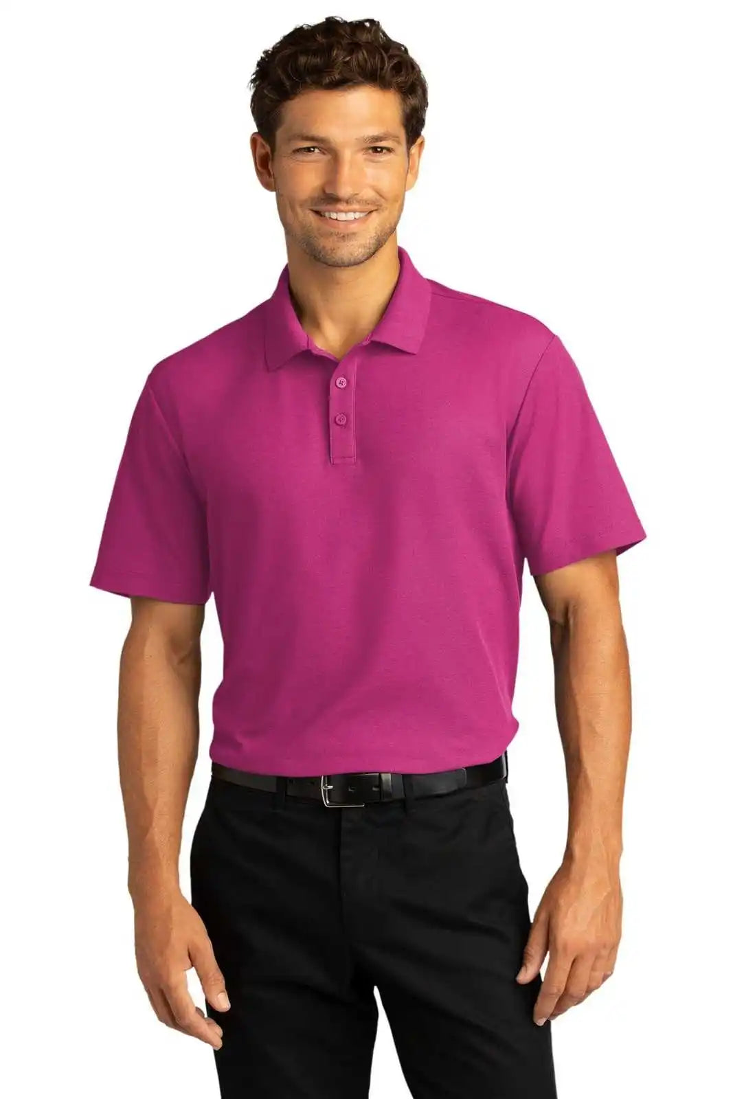 Port Authority K810 Superpro React Polo - Wild Berry