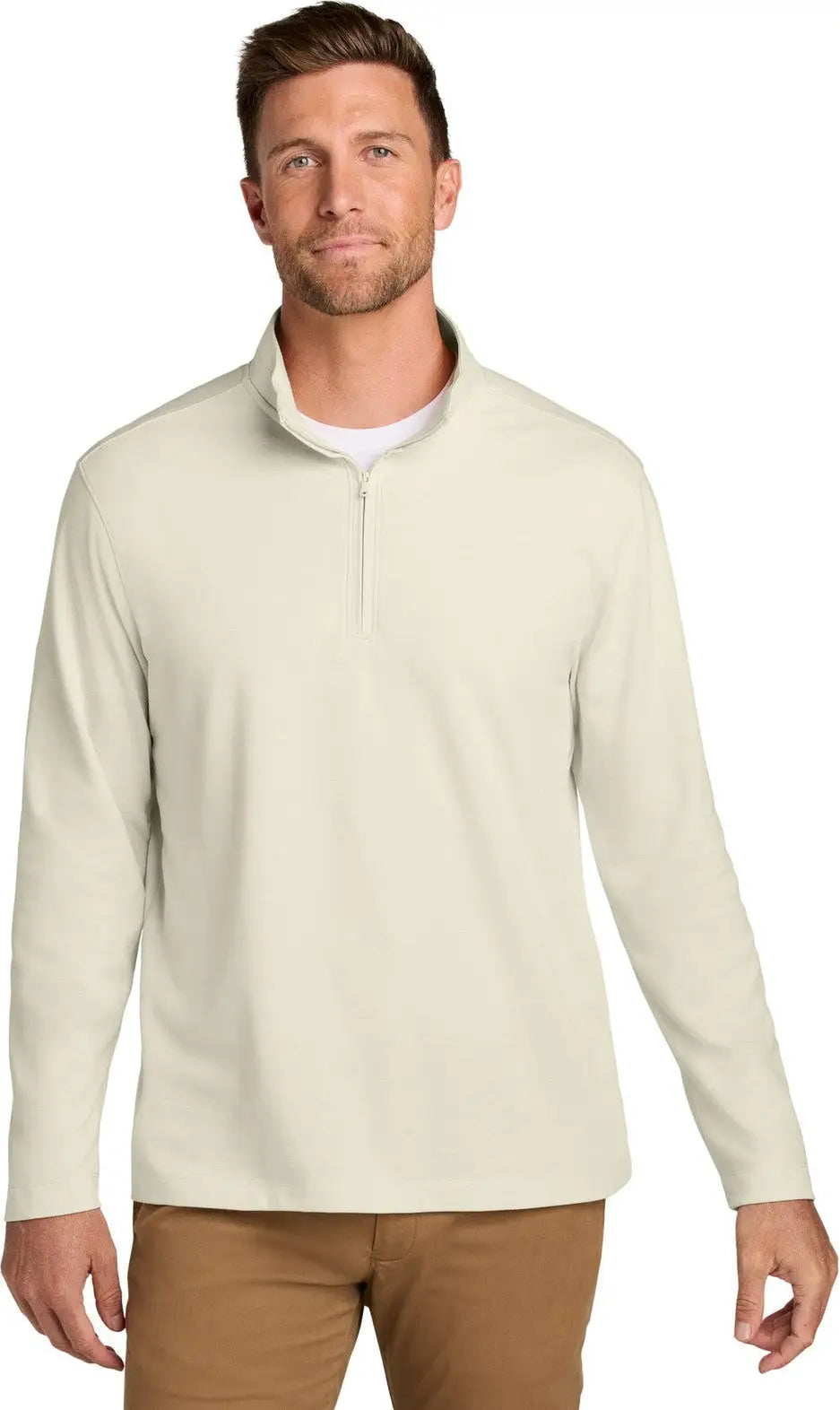 Port Authority K820 Breakwater 1/4-zip Pullover - Parchment - Adult Xs
