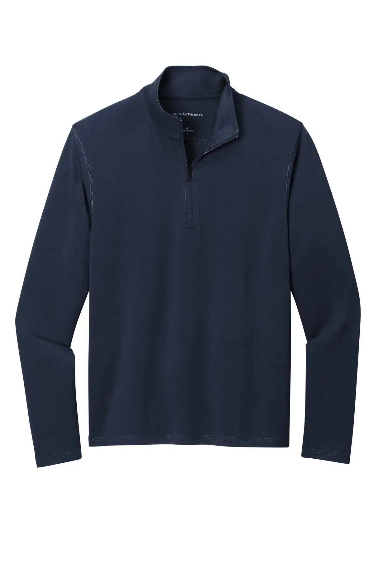 Port Authority K825 Microterry 1/4-zip Pullover - River Blue Navy