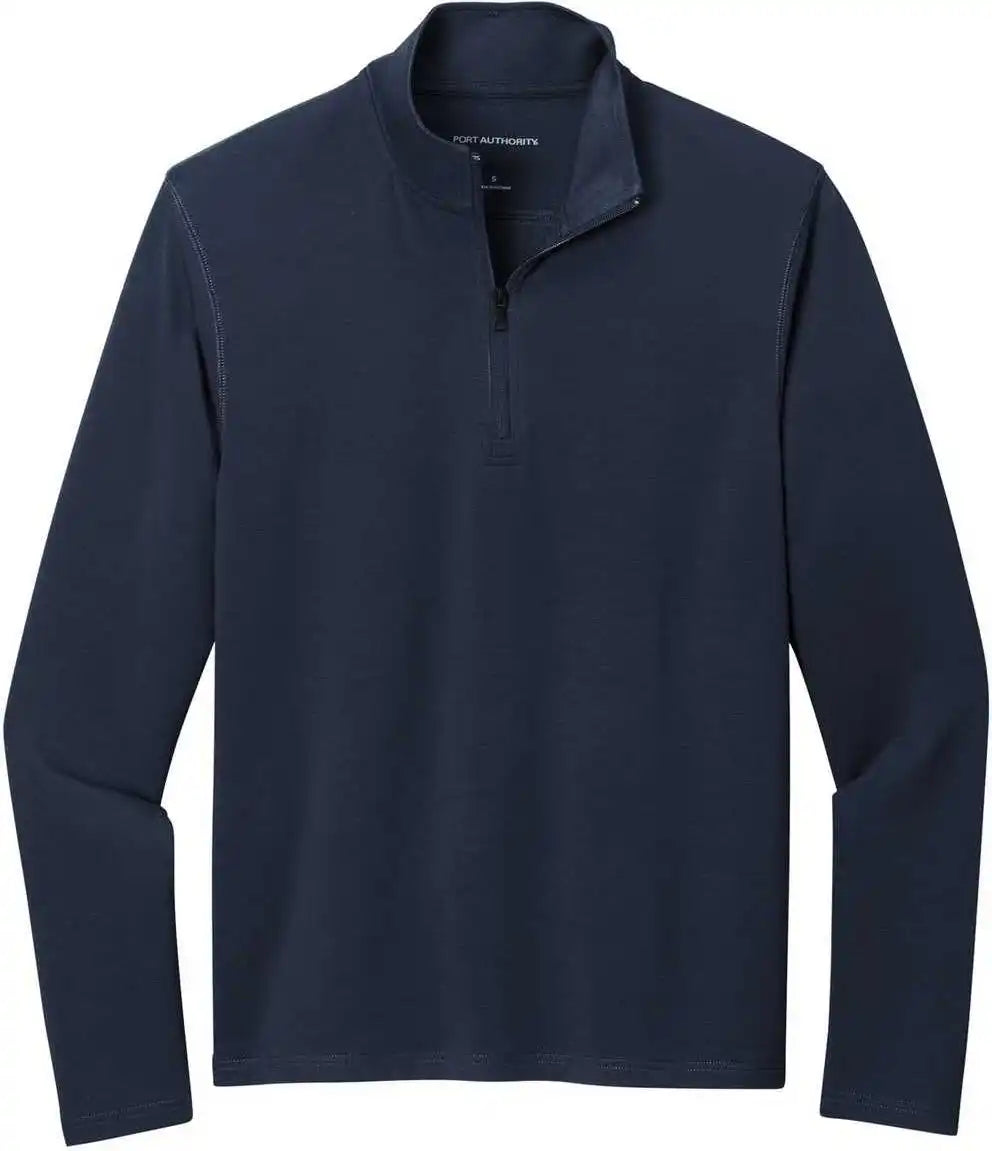 Port Authority K825 Microterry 14-zip Pullover - River Blue Navy