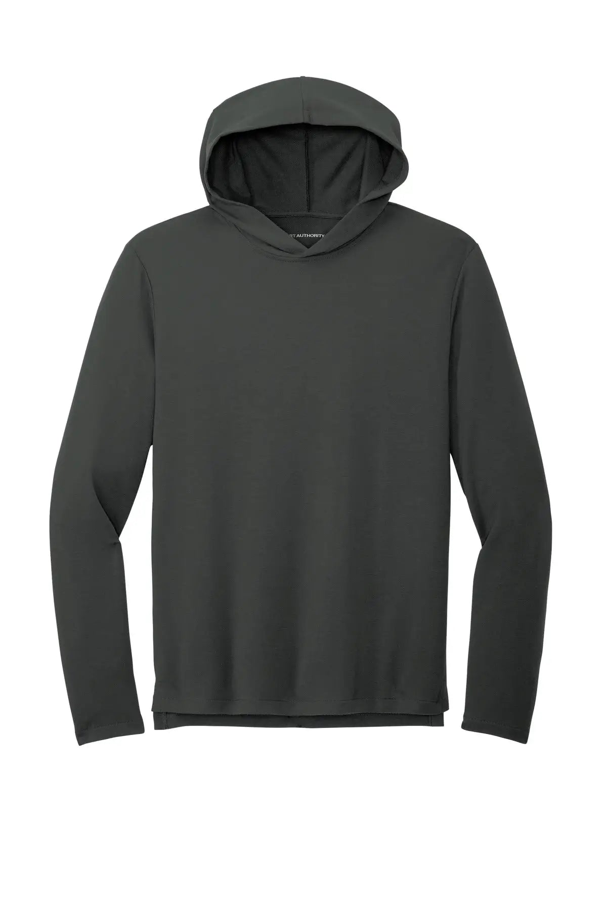 Port Authority K826 Microterry Pullover Hoodie - Charcoal