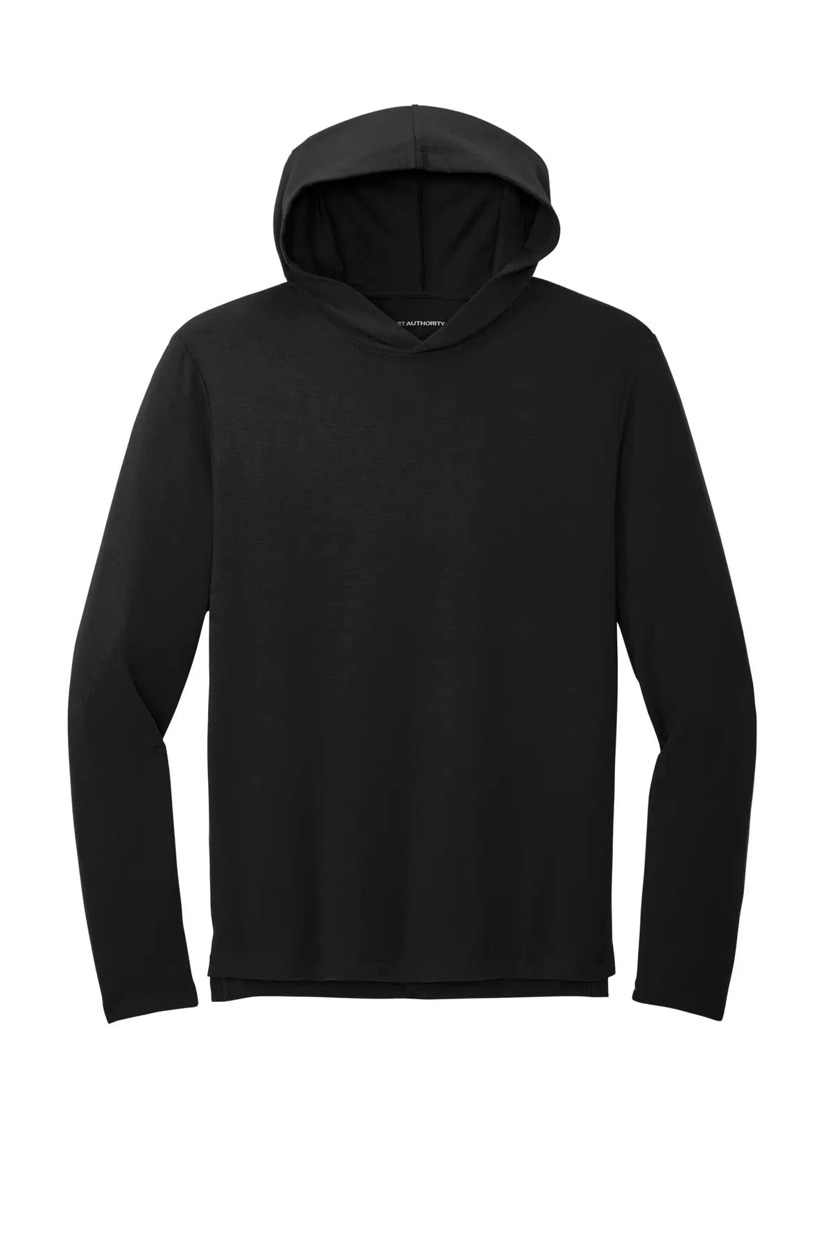 Port Authority K826 Microterry Pullover Hoodie - Deep Black