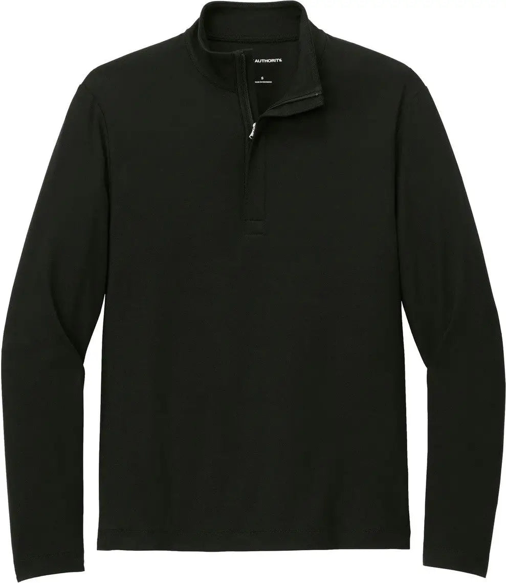 Port Authority K829 Fairway Stretch 1/4-zip - Deep Black