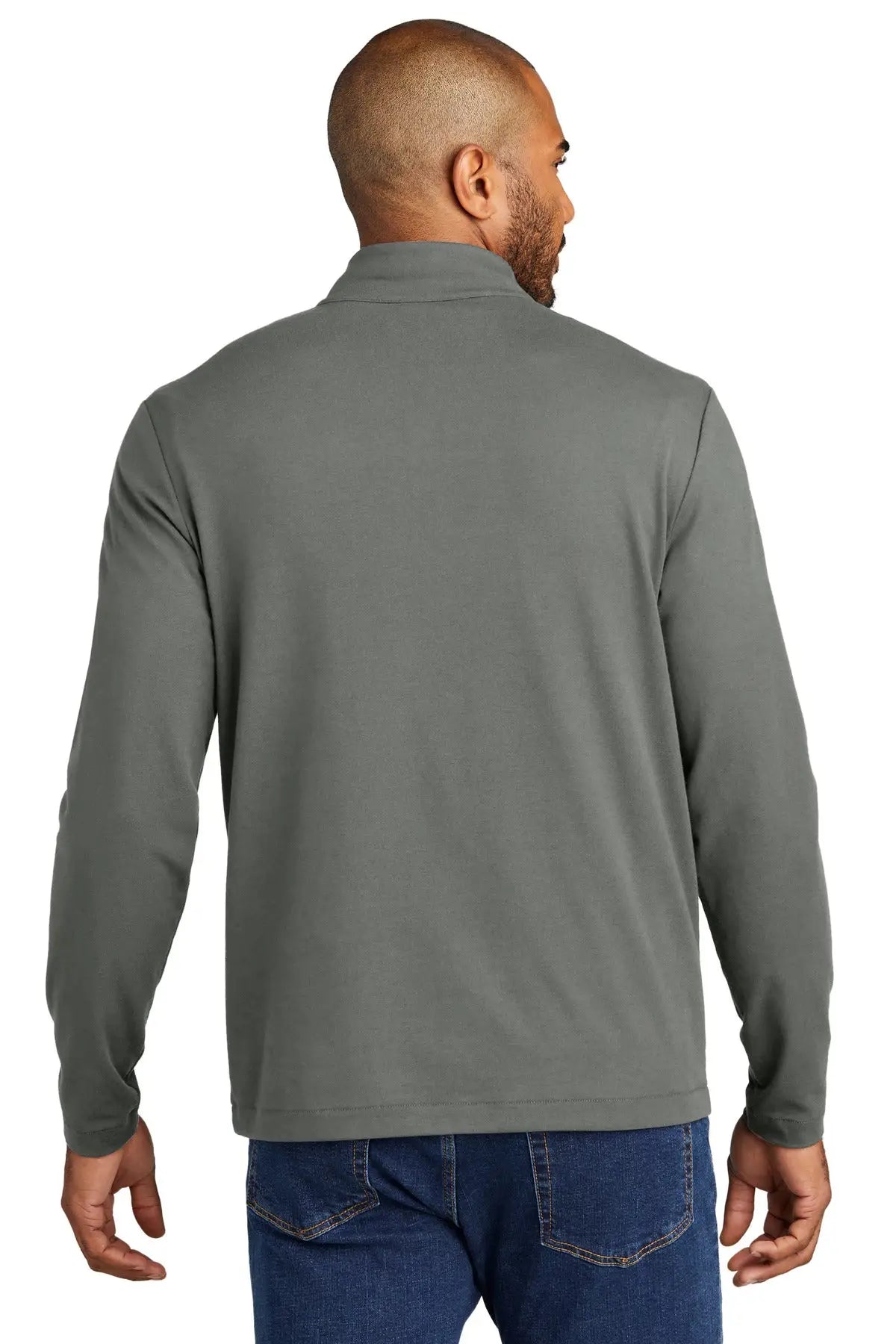 Port Authority K829 Fairway Stretch 1/4-zip - Shadow Gray