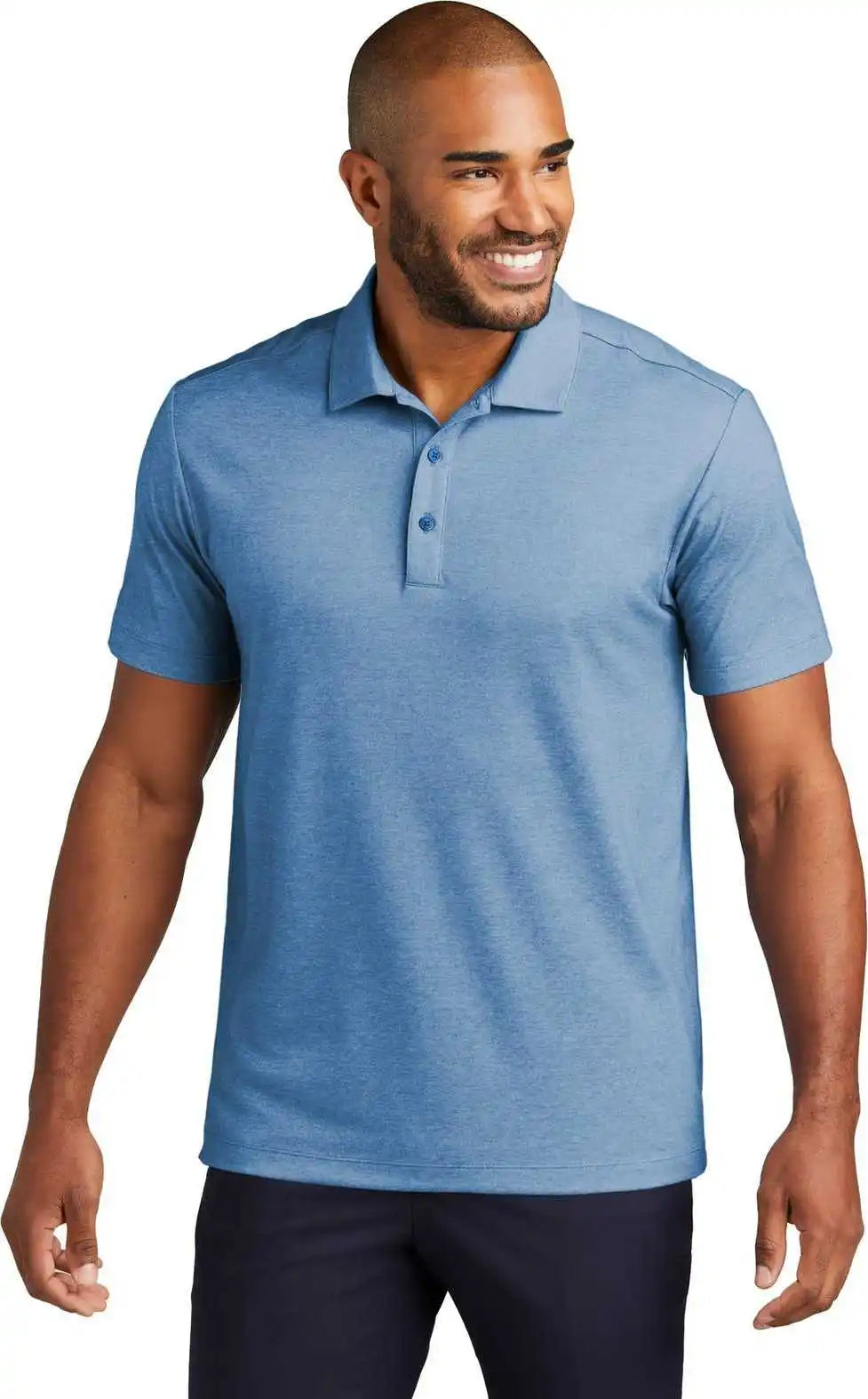 Port Authority K830 Fine Pique Blend Polo - Aegeanblht