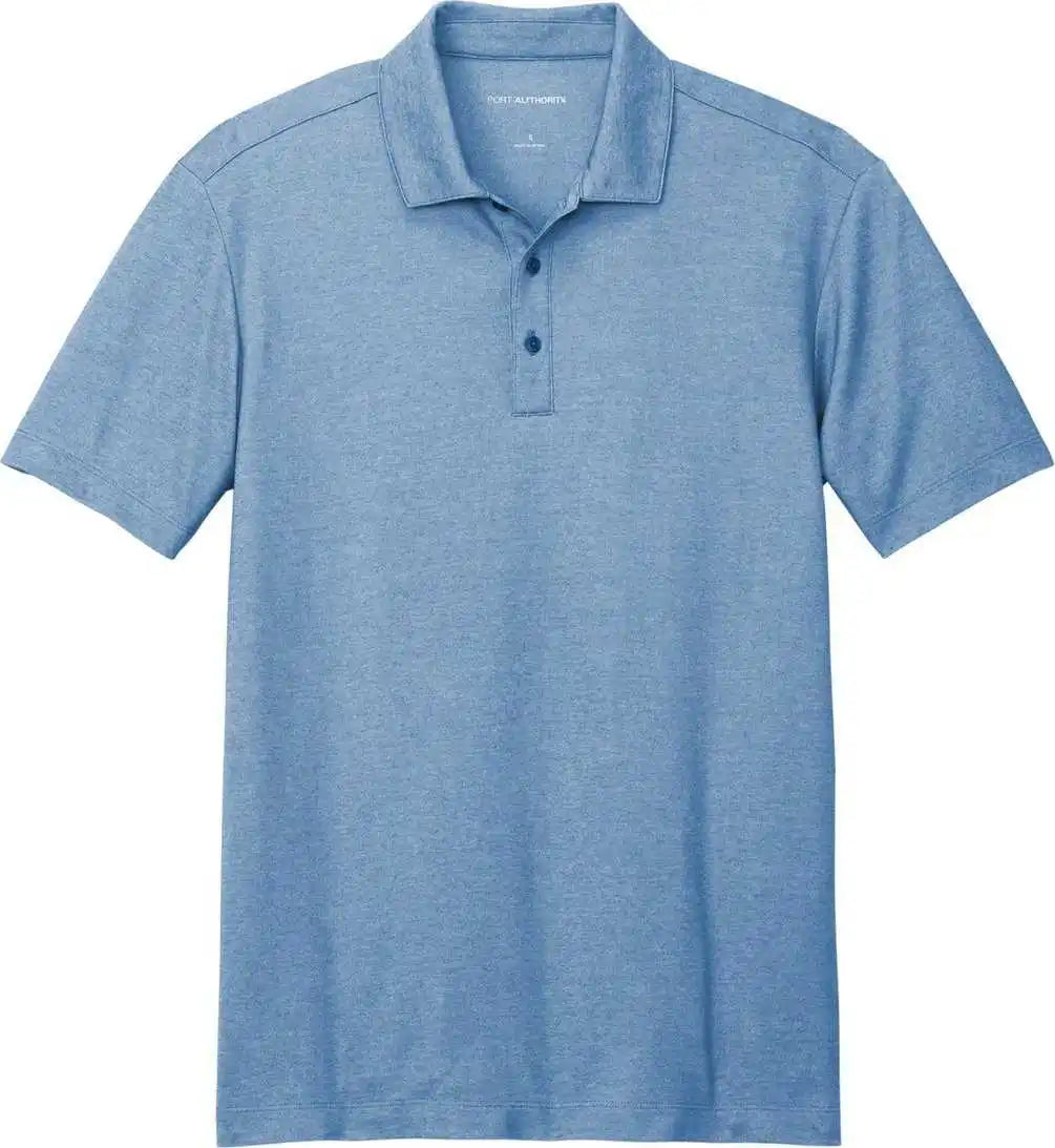Port Authority K830 Fine Pique Blend Polo - Aegeanblht