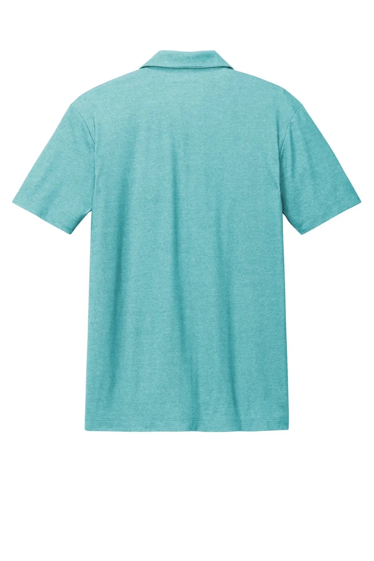 Port Authority K830 Fine Pique Blend Polo - Dark Teal Heather