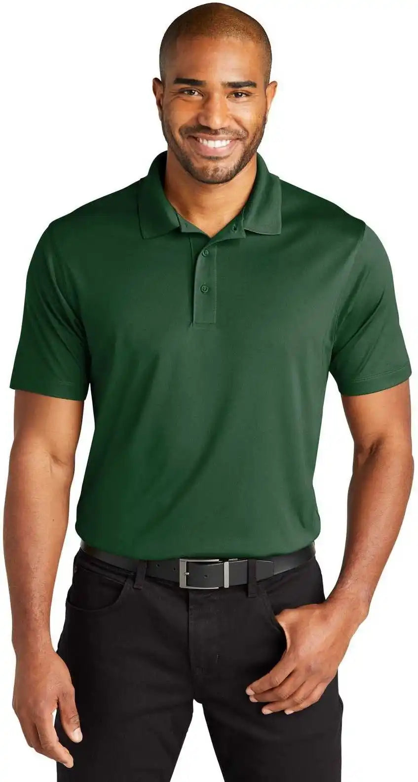 Port Authority K863 c Free Performance Polo Forest Green