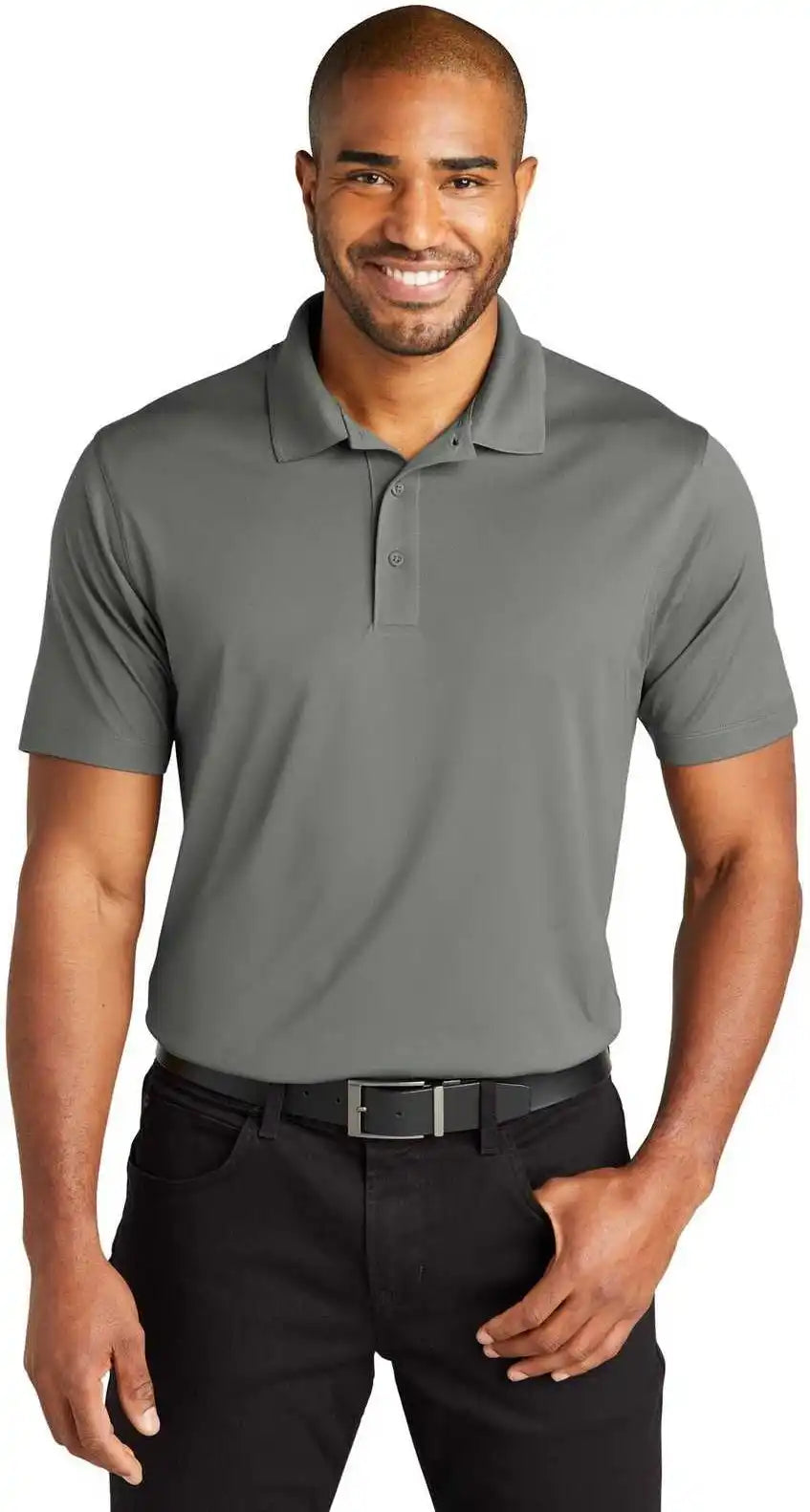 Port Authority K863 C-free Performance Polo - Smoke Grey
