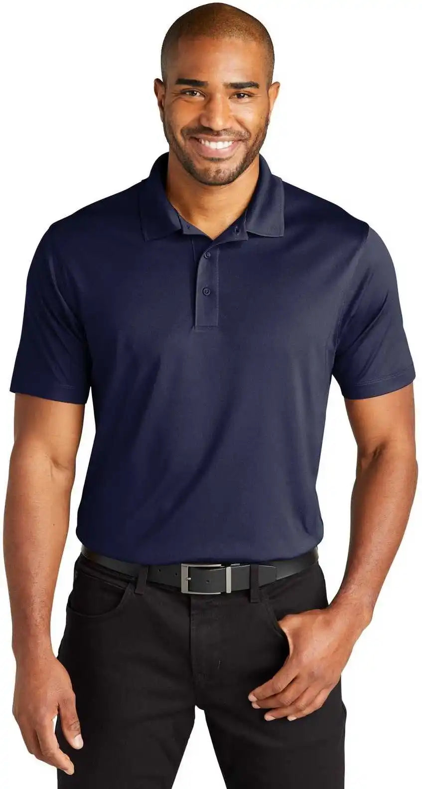 Port Authority K863 c Free Performance Polo True Navy