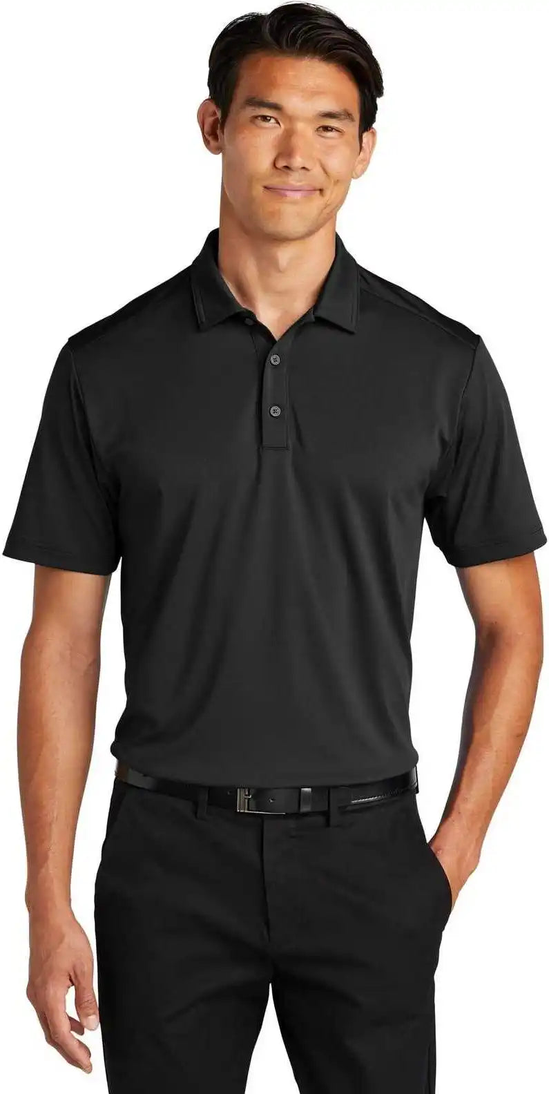 Port Authority K864 c Free Snag Proof Polo Deep Black